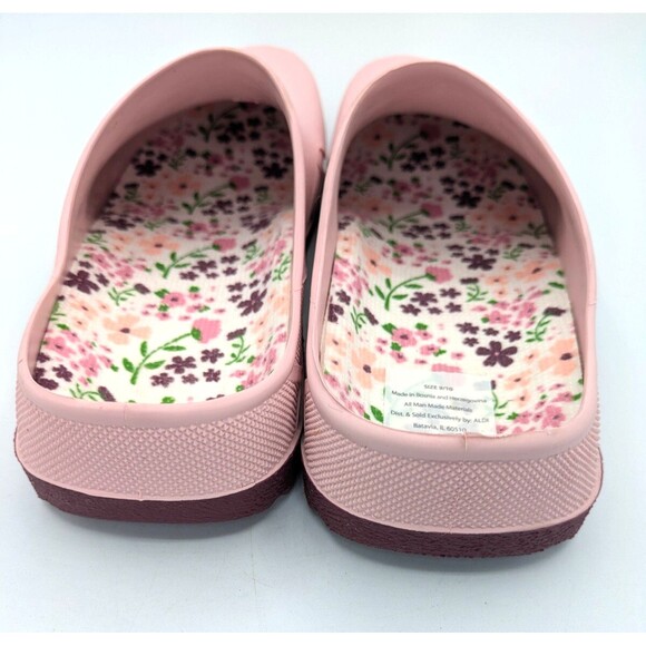 Gardenline Womens Pink Rubber Garden Clogs Size 9/10 Rain Outdoors Slip On - Picture 7 of 12